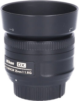 Nikon Tweedehands Nikon AF-S 35mm f/1.8G DX CM5137 Zwart