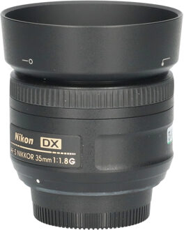 Nikon Tweedehands Nikon AF-S 35mm f/1.8G DX CM5452 Zwart