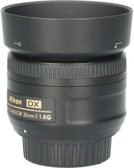 Nikon Tweedehands Nikon AF-S 35mm f/1.8G DX CM6356 Zwart