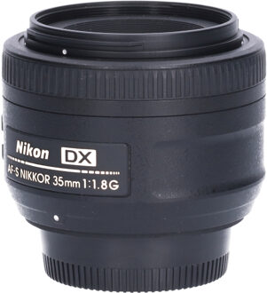 Nikon Tweedehands Nikon AF-S 35mm f/1.8G DX CM8250 Zwart