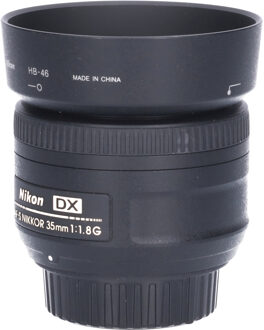 Nikon Tweedehands Nikon AF-S 35mm f/1.8G DX CM9200 Zwart