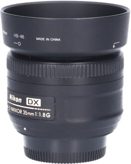 Nikon Tweedehands Nikon AF-S 35mm f/1.8G DX CM9309 Zwart