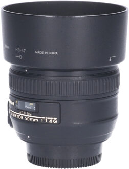 Nikon Tweedehands Nikon AF-S 50mm f/1.4G CM0530 Zwart