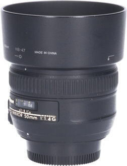 Nikon Tweedehands Nikon AF-S 50mm f/1.4G CM2326 Zwart