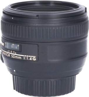 Nikon Tweedehands Nikon AF-S 50mm f/1.4G CM2517 Zwart