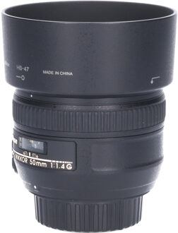 Nikon Tweedehands Nikon AF-S 50mm f/1.4G CM2982 Zwart