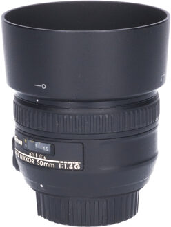 Nikon Tweedehands Nikon AF-S 50mm f/1.4G CM3981 Zwart