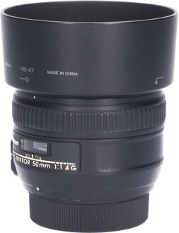 Nikon Tweedehands Nikon AF-S 50mm f/1.4G CM4255 Zwart