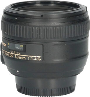 Nikon Tweedehands Nikon AF-S 50mm f/1.4G CM4952 Zwart