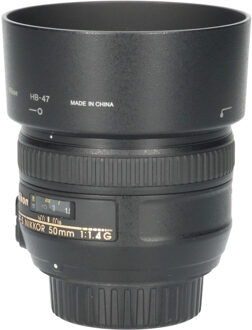 Nikon Tweedehands Nikon AF-S 50mm f/1.4G CM5322 Zwart