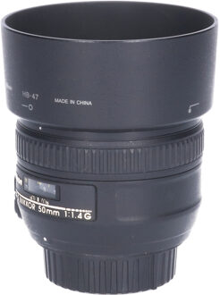 Nikon Tweedehands Nikon AF-S 50mm f/1.4G CM6538 Zwart