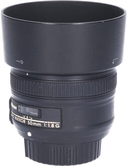 Nikon Tweedehands Nikon AF-S 50mm f/1.8G CM4966 Zwart