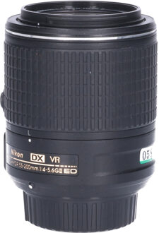 Nikon Tweedehands Nikon AF-S 55-200mm f/4.0-5.6G DX ED VR II CM0789 Zwart