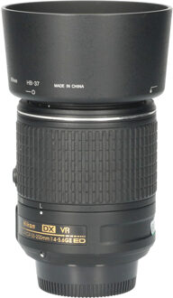 Nikon Tweedehands Nikon AF-S 55-200mm f/4.0-5.6G DX ED VR II CM6035 Zwart