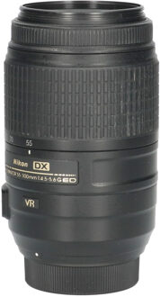 Nikon Tweedehands Nikon AF-S 55-300mm f/4.5-5.6G ED VR DX CM4897 Zwart