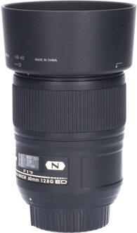Nikon Tweedehands Nikon AF-S 60mm f/2.8G ED Micro CM7978 Zwart