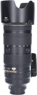 Nikon Tweedehands Nikon AF-S 70-200mm f/2.8E FL ED VR CM1264 Zwart