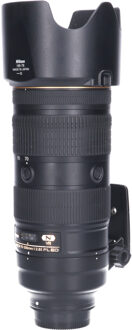 Nikon Tweedehands Nikon AF-S 70-200mm f/2.8E FL ED VR CM1665 Zwart
