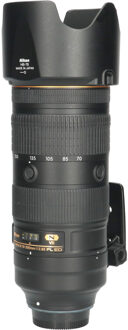Nikon Tweedehands Nikon AF-S 70-200mm f/2.8E FL ED VR CM4970 Zwart