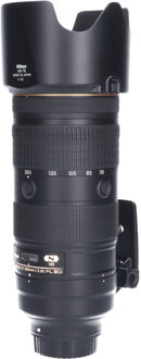 Nikon Tweedehands Nikon AF-S 70-200mm f/2.8E FL ED VR CM8485 Zwart