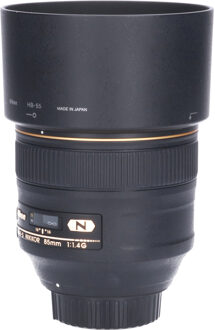 Nikon Tweedehands Nikon AF-S 85mm f/1.4G CM0688 Zwart