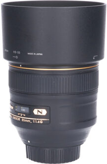Nikon Tweedehands Nikon AF-S 85mm f/1.4G CM1165 Zwart