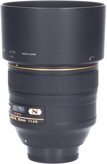 Nikon Tweedehands Nikon AF-S 85mm f/1.4G CM2325 Zwart