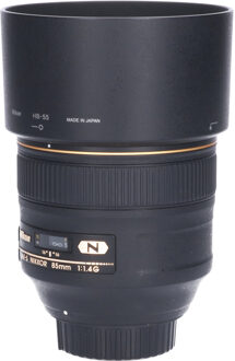 Nikon Tweedehands Nikon AF-S 85mm f/1.4G CM2521 Zwart
