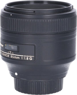 Nikon Tweedehands Nikon AF-S 85mm f/1.8G CM2370 Zwart