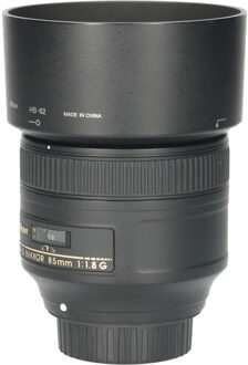Nikon Tweedehands Nikon AF-S 85mm f/1.8G CM5424 Zwart