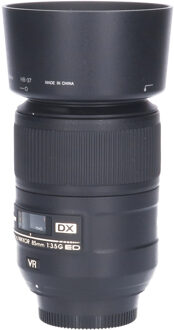 Nikon Tweedehands Nikon AF-S 85mm f/3.5G VR DX Micro CM1621 Zwart