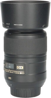 Nikon Tweedehands Nikon AF-S 85mm f/3.5G VR DX Micro CM5450 Zwart