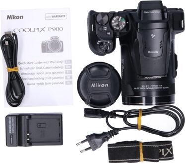 Nikon Tweedehands Nikon Coolpix P900 CM4974 Zwart