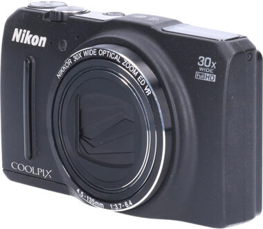 Nikon Tweedehands Nikon Coolpix S9700 - Zwart CM6955