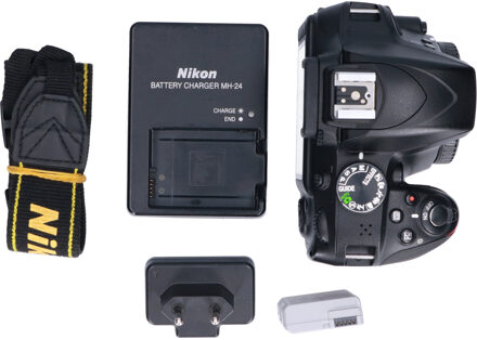 Nikon Tweedehands Nikon D3300 body zwart CM1785