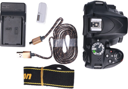 Nikon Tweedehands Nikon D3300 body zwart CM3691