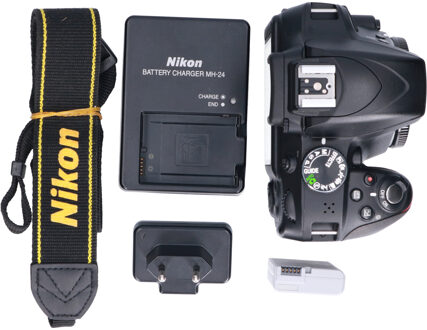Nikon Tweedehands Nikon D3300 body zwart CM4565