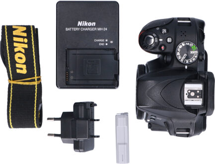 Nikon Tweedehands Nikon D3300 body zwart CM5612