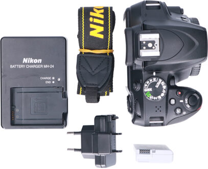 Nikon Tweedehands Nikon D3400 Body Zwart CM8900