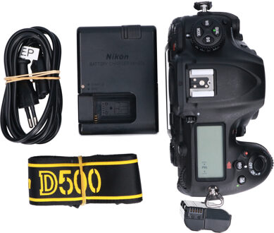 Nikon Tweedehands Nikon D500 Body CM2951 Zwart