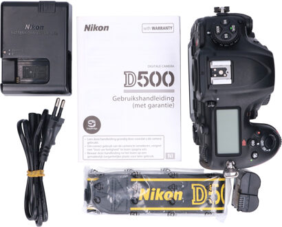 Nikon Tweedehands Nikon D500 Body CM3674 Zwart