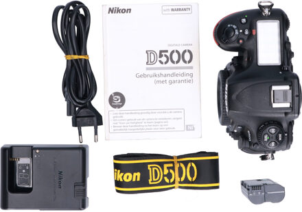 Nikon Tweedehands Nikon D500 Body CM5299 Zwart