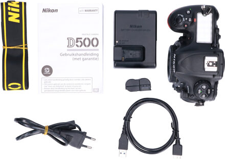 Nikon Tweedehands Nikon D500 Body CM5583 Zwart