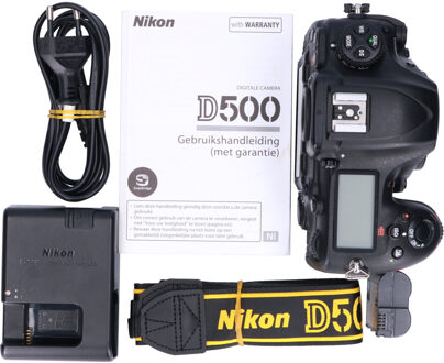 Nikon Tweedehands Nikon D500 Body CM5645 Zwart