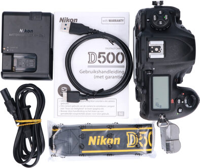 Nikon Tweedehands Nikon D500 Body CM7980 Zwart