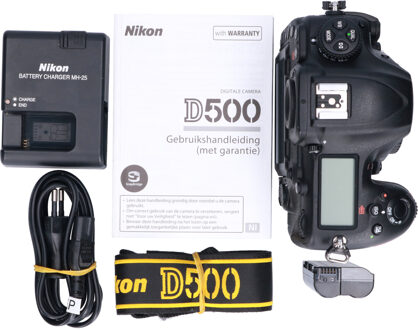 Nikon Tweedehands Nikon D500 Body CM8030 Zwart