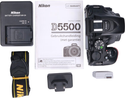 Nikon Tweedehands Nikon D5500 zwart - Body CM2525