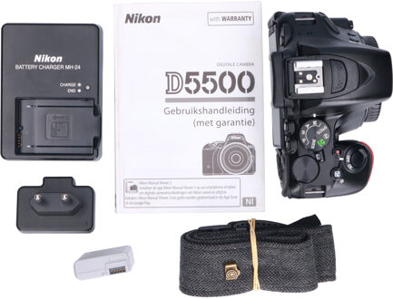 Nikon Tweedehands Nikon D5500 zwart - Body CM2923