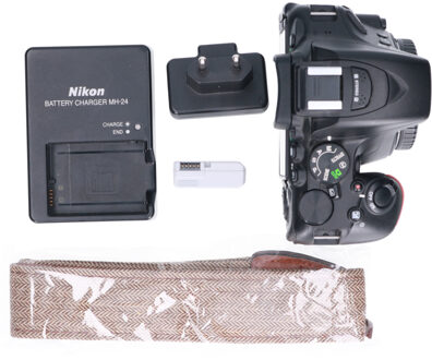 Nikon Tweedehands Nikon D5600 Body Zwart CM4632