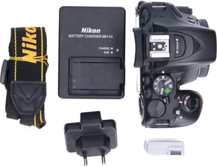 Nikon Tweedehands Nikon D5600 Body Zwart CM6283